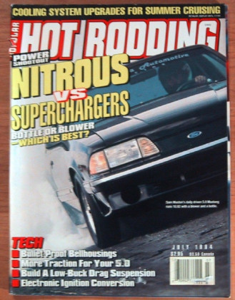 POPULAR HOT RODDING 1994 JULY - AMXs, PONY CONVERTIBLES